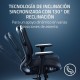 Razer Fujin Silla Gaming con Malla Transpirable con Diseño Ergonómico Negra