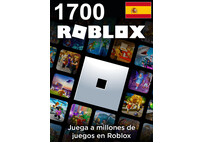 Tarjeta Regalo Roblox - 1700 Robux - Código Digital