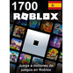 Tarjeta Regalo Roblox - 1700 Robux - Código Digital