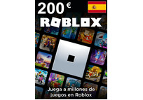 Tarjeta Regalo Roblox - 200€ Euros - Código Digital