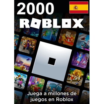Tarjeta Regalo Roblox - 2000 Robux - Código Digital Tarjeta Regalo Roblox - 2000 Robux - Código Digital