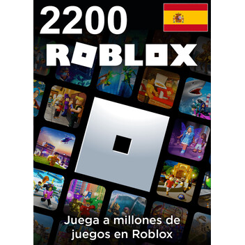 Tarjeta Regalo Roblox - 2200 Robux - Código Digital