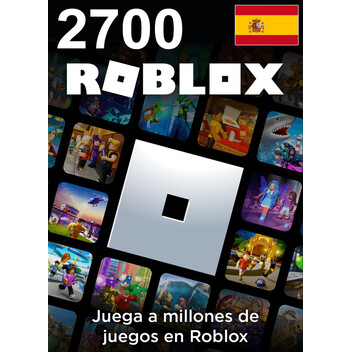 Tarjeta Regalo Roblox - 2700 Robux - Código Digital Tarjeta Regalo Roblox - 2700 Robux - Código Digital