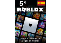 Tarjeta Regalo Roblox - 5€ Euros - Código Digital