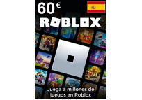 Tarjeta Regalo Roblox - 60€ Euros - Código Digital