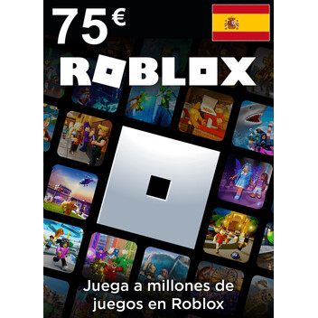 Tarjeta Regalo Roblox - 75€ Euros - Código Digital