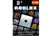 Tarjeta Regalo Roblox - 8€ Euros - Código Digital