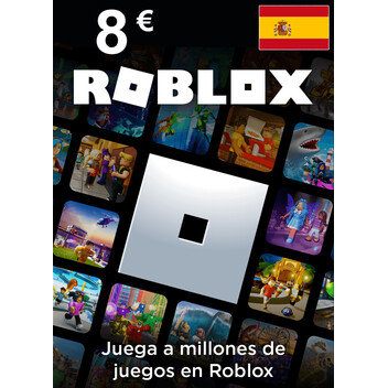 Tarjeta Regalo Roblox - 8€ Euros - Código Digital