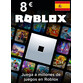 Tarjeta Regalo Roblox - 8€ Euros - Código Digital