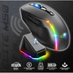 Spirit of Gamer Elite M50 Ratón Gaming Óptico Inalámbrico 8000 DPI Negro