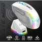 Spirit of Gamer Elite M50 Ratón Gaming Óptico Inalámbrico 8000 DPI Blanco