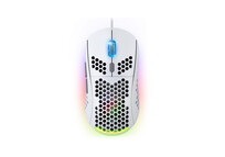 Ratón Spirit of Gamer PRO-M4 ARTIC USB 12800 DPI Blanco Iluminación 6 Botones