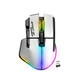Ratón Spirit of Gamer PRO M5 Artic Wireless 8000DPI 8 Botones Blanco Iluminación RGB