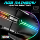 Spirit of Gamer Pro M5 RGB Ratón Gaming 12800DPI Negro
