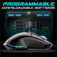 Spirit of Gamer Pro M5 RGB Ratón Gaming 12800DPI Negro