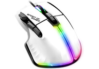 Spirit of Gamer Pro M5 RGB Ratón Gaming 12800DPI Blanco