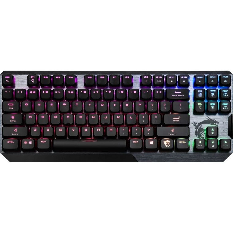 MSI Vigor GK50 Low Profile TKL Teclado Gaming Negro