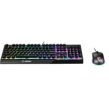 MSI Vigor GK30 Teclado Gaming + Clutch GM11 Ratón Gaming 5000DPI MSI Vigor GK30 Teclado Gaming + Clutch GM11 Ratón Gaming 5000DPI