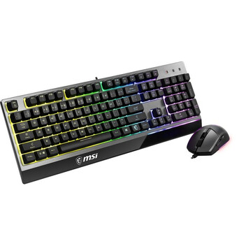 MSI Vigor GK30 Teclado Gaming + Clutch GM11 Ratón Gaming 5000DPI MSI Vigor GK30 Teclado Gaming + Clutch GM11 Ratón Gaming 5000DPI