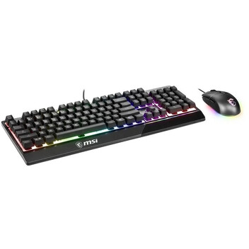 MSI Vigor GK30 Teclado Gaming + Clutch GM11 Ratón Gaming 5000DPI MSI Vigor GK30 Teclado Gaming + Clutch GM11 Ratón Gaming 5000DPI