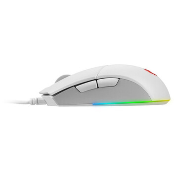 MSI Clutch GM11 Ratón Gaming 5000 DPI Blanco