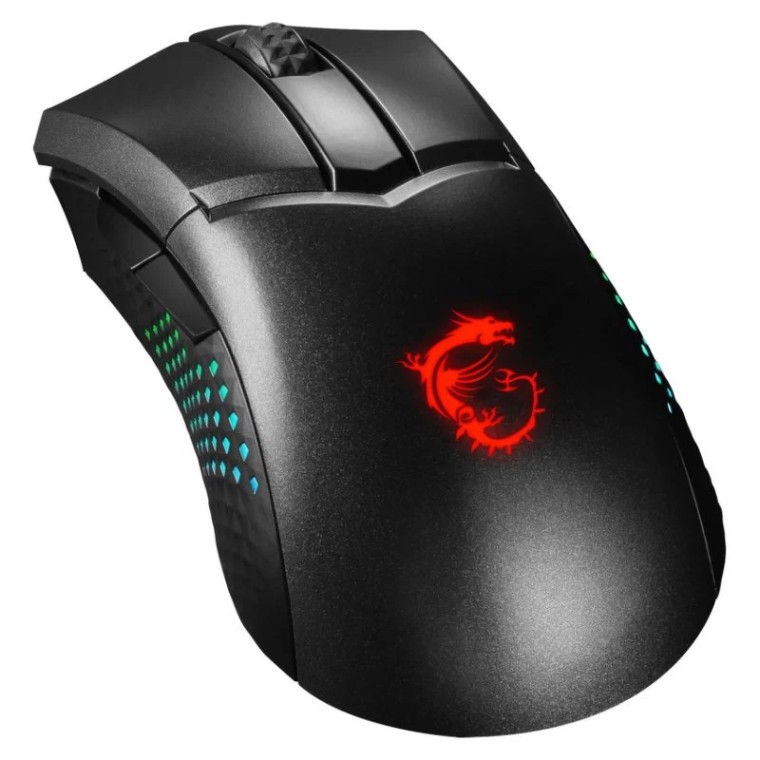 MSI Clutch GM51 Lightweight Wireless Ratón Gaming Óptico RGB 26000 DPI Negro