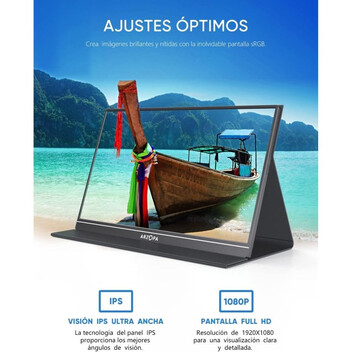 Monitor ARZOPA S1 Table 15.6" LED IPS FullHD USB-C