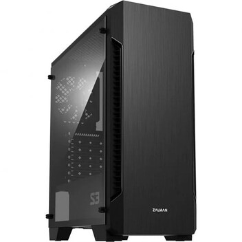 Zalman S3 USB 3.2 con Ventana Negra Zalman S3 USB 3.2 con Ventana Negra
