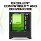 Torre PC Zalman S5 Cristal Templado USB 3.0 Negra