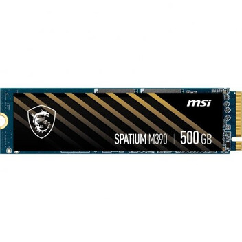 MSI Spatium M390 500GB SSD NVMe M.2 MSI Spatium M390 500GB SSD NVMe M.2