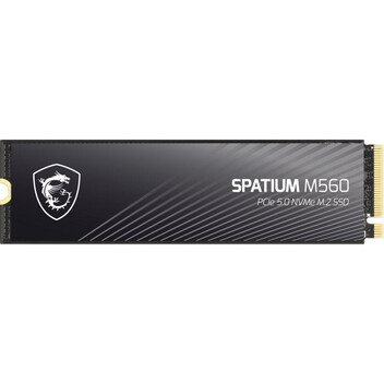 Disco Duro MSI SPATIUM M560 1TB Disco SSD 10200MB/s NVMe PCIe 5.0 M.2 Gen5 3D NAND