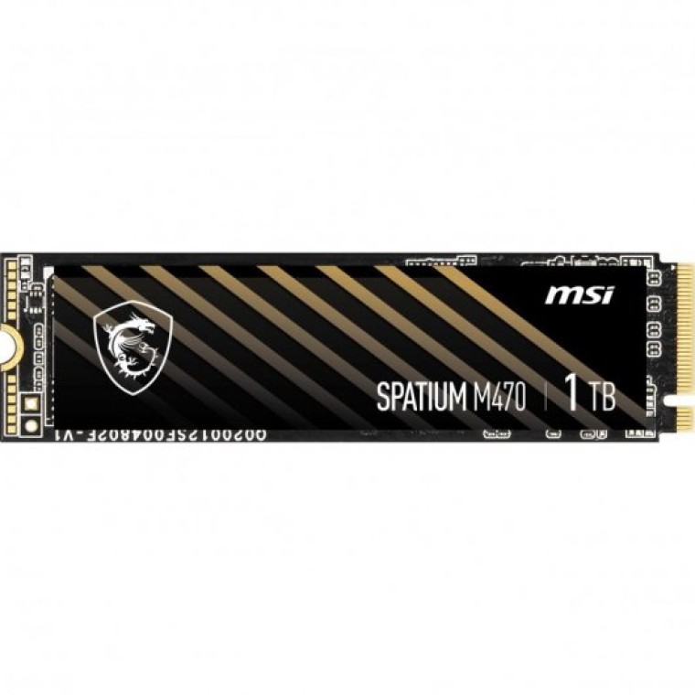 MSI Spatium M470 M.2 1TB PCIe Gen4 x4 3D NAND NVMe