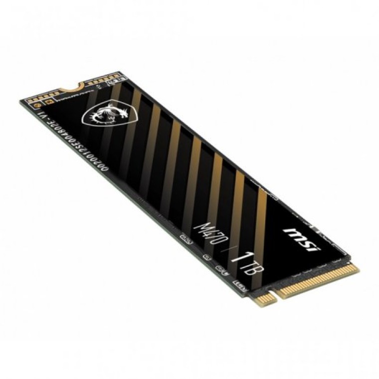 MSI Spatium M470 M.2 1TB PCIe Gen4 x4 3D NAND NVMe