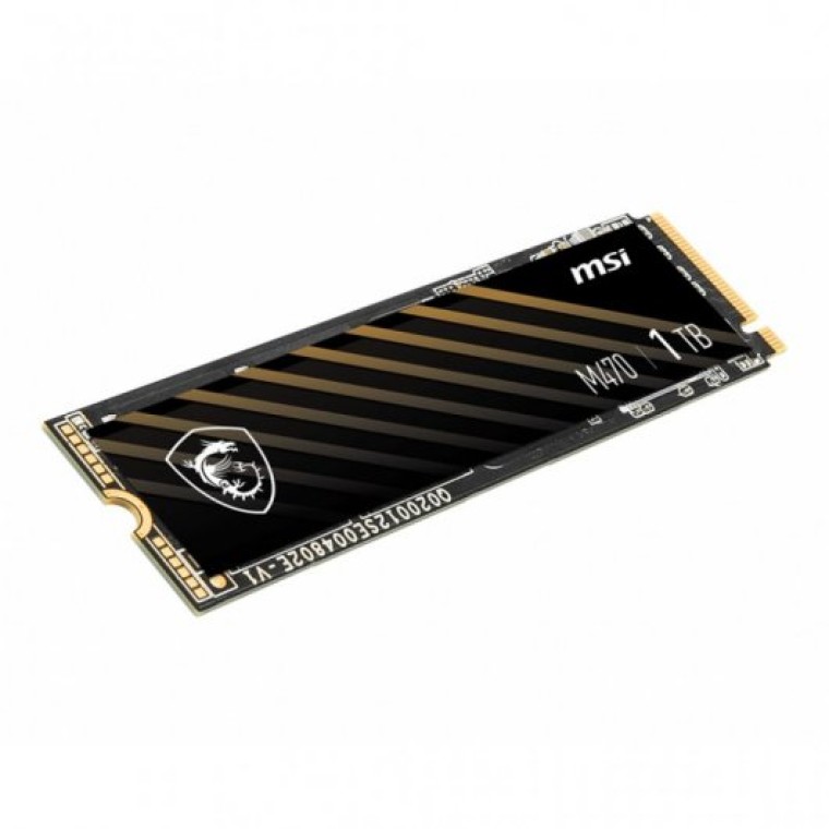 MSI Spatium M470 M.2 1TB PCIe Gen4 x4 3D NAND NVMe