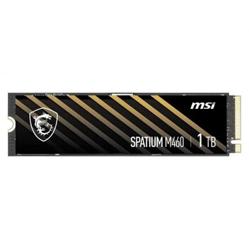 MSI Spatium M460 SSD 1TB M.2 NVMe PCIe Gen4x4 MSI Spatium M460 SSD 1TB M.2 NVMe PCIe Gen4x4