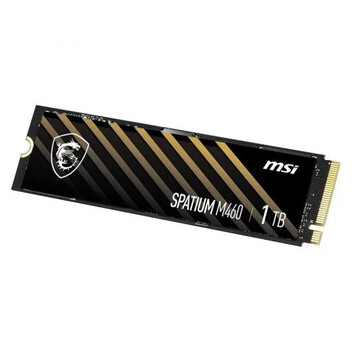 MSI Spatium M460 SSD 1TB M.2 NVMe PCIe Gen4x4 MSI Spatium M460 SSD 1TB M.2 NVMe PCIe Gen4x4