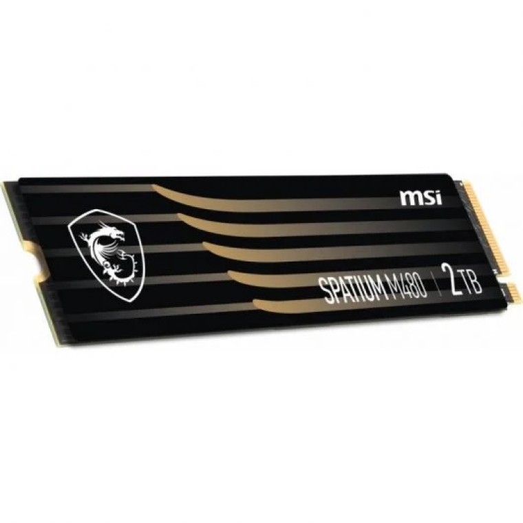 MSI Spatium M480 M.2 2TB PCIe Gen4 x4 NVMe 1.4