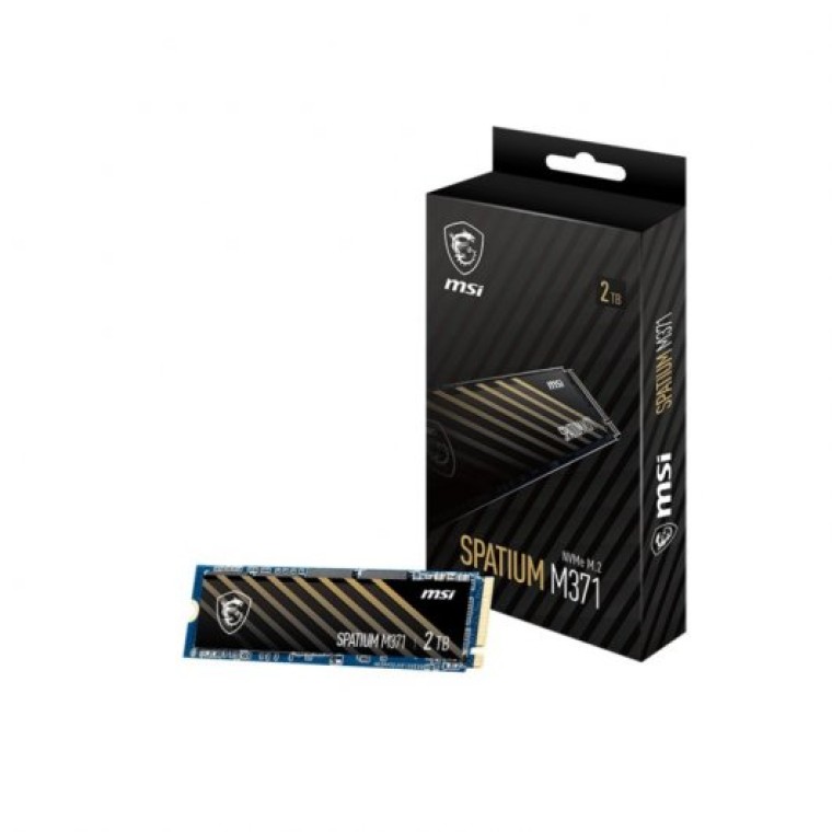 MSI Spatium M371 SSD 2TB NVMe M.2 Gen3x4