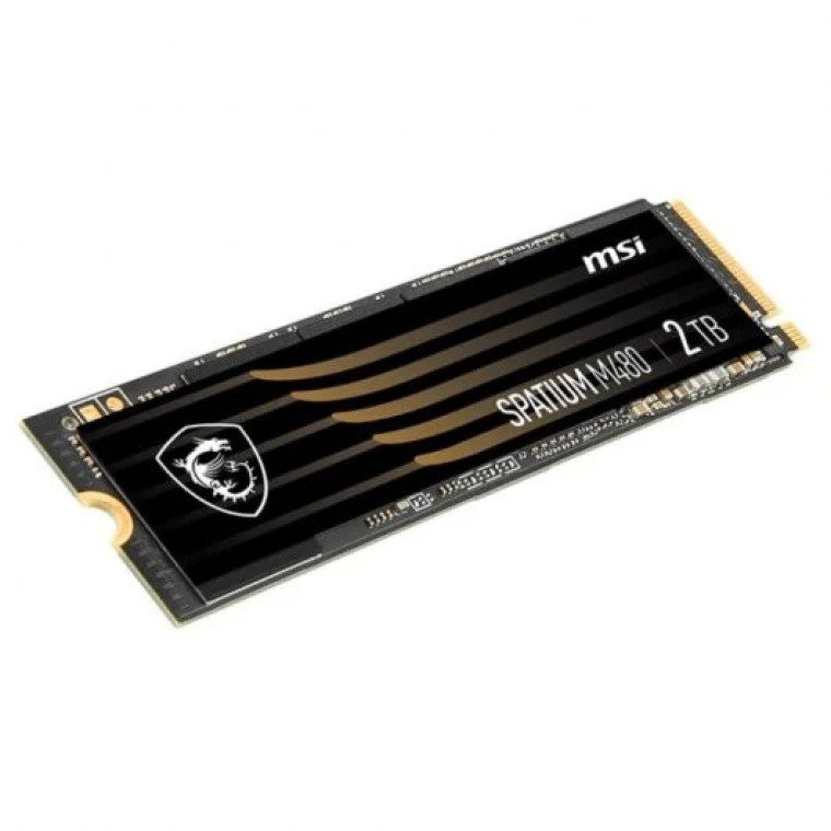 MSI SPATIUM M480 M.2 2TB SSD PCIe Gen 4x4 NVMe 1.4