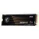 MSI SPATIUM M480 M.2 2TB SSD PCIe Gen 4x4 NVMe 1.4