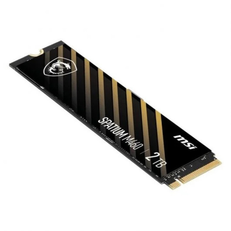 MSI Spatium M460 SSD 2TB M.2 NVMe PCIe Gen4x4