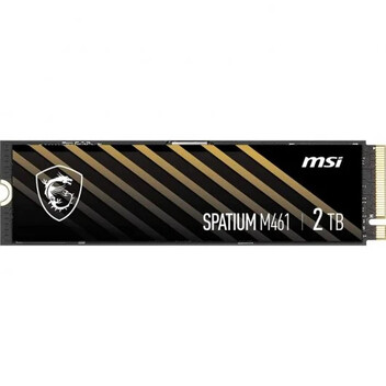 MSI SPATIUM M461 SSD 2TB NVMe M.2 Gen4x4 MSI SPATIUM M461 SSD 2TB NVMe M.2 Gen4x4