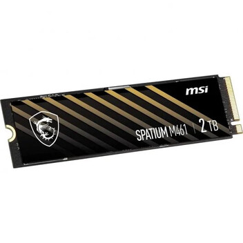 MSI SPATIUM M461 SSD 2TB NVMe M.2 Gen4x4 MSI SPATIUM M461 SSD 2TB NVMe M.2 Gen4x4