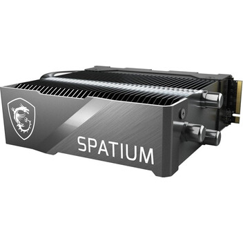 Disco Duro MSI SPATIUM M570 PRO FROZR 2TB Disco SSD 12400MB/s NVMe PCIe 5.0 M.2 Gen5 3D NAND con Dis