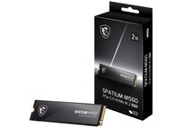 Disco Duro MSI SPATIUM M560 2TB Disco SSD 10300MB/s NVMe PCIe 5.0 M.2 Gen5 3D NAND