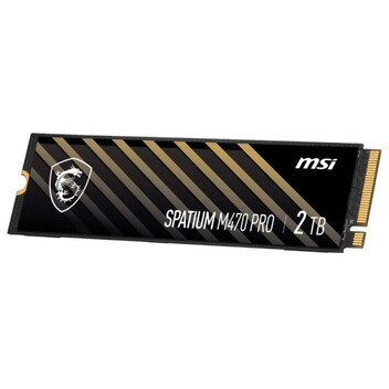 Disco Duro MSI SPATIUM M470 PRO 2TB Disco SSD 6000MB/s NVMe PCIe 4.0 M.2 Gen4