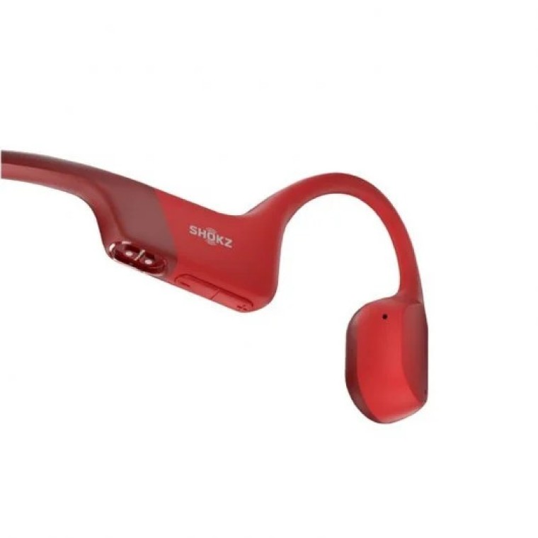 Shokz OpenRun Auriculares Deportivos Inalámbricos Rojos