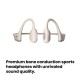 Shokz OpenRun Pro Auriculares Deportivos Inalámbricos Beige