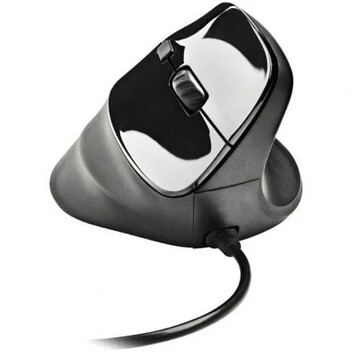Ratón NGS ergonómico con cable 3200 DPI sensor láser botones silenciosos Ratón NGS ergonómico con cable 3200 DPI sensor láser botones silenciosos