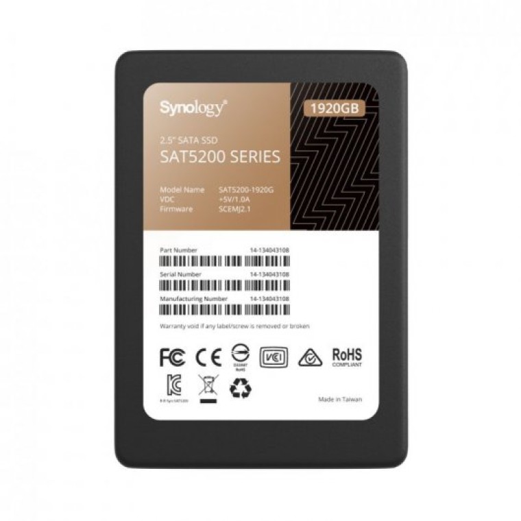 Synology SAT5200 2.5" SSD 1.92TB SATA 3